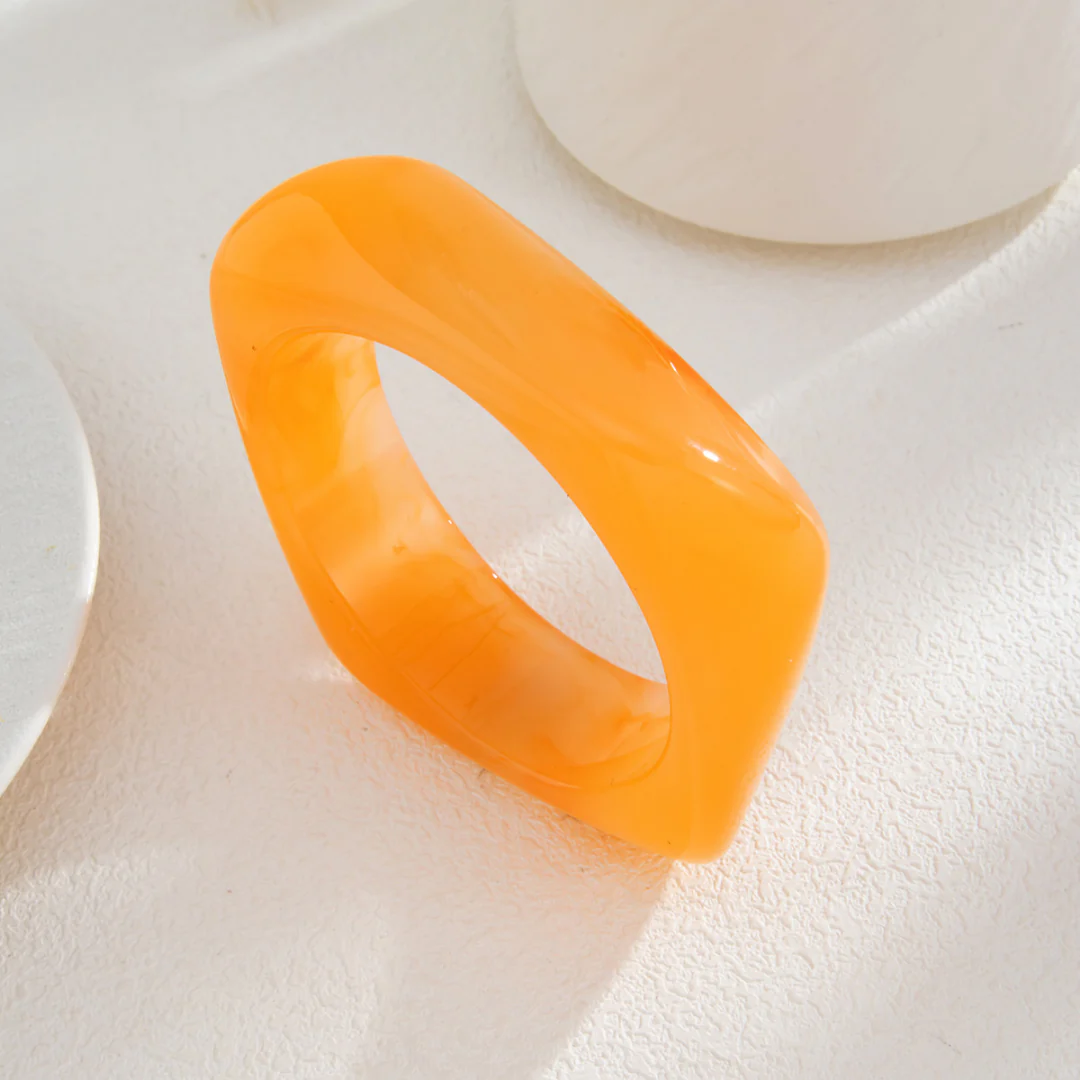 Acrylic Geometric Bangle - Image 25