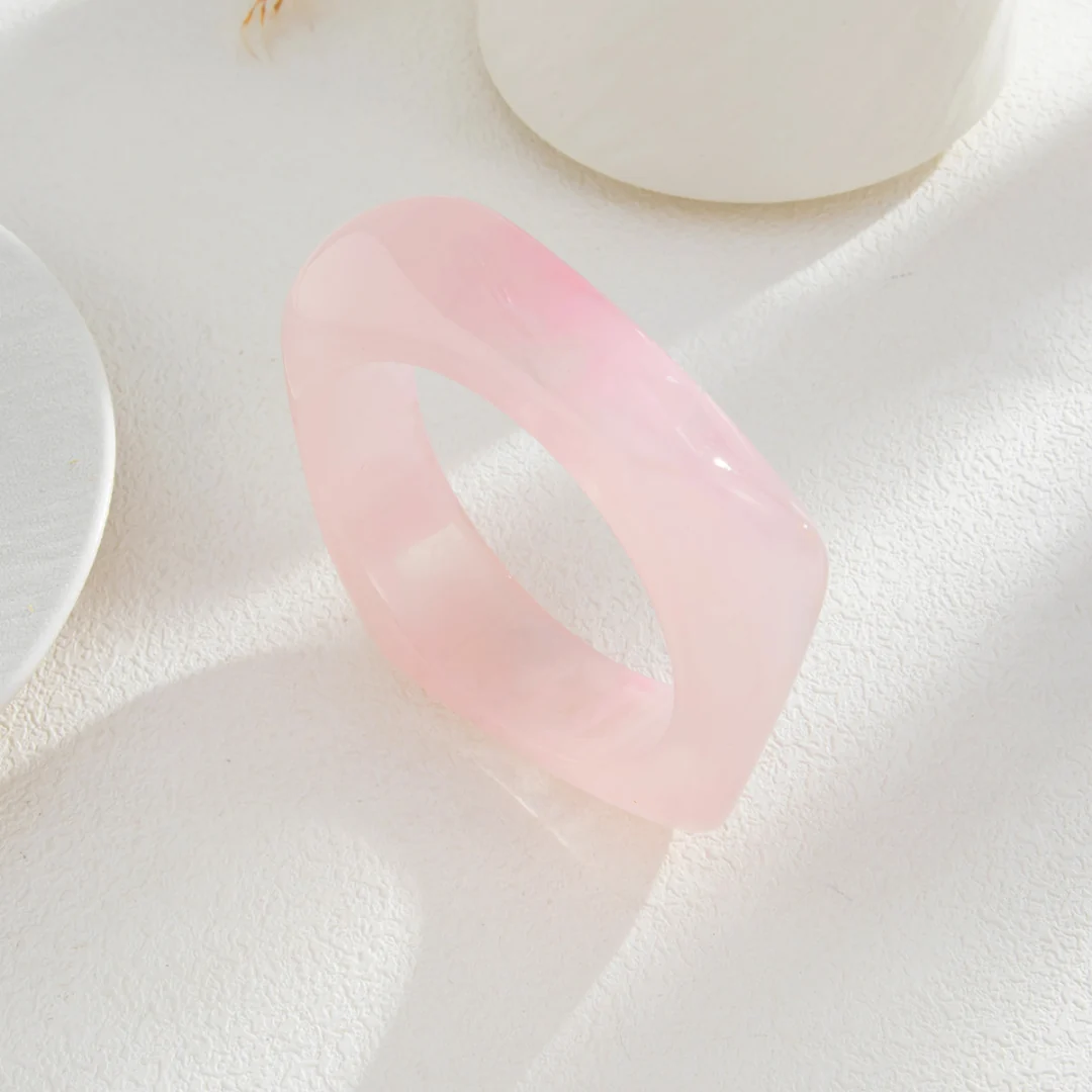 Acrylic Geometric Bangle - Image 33