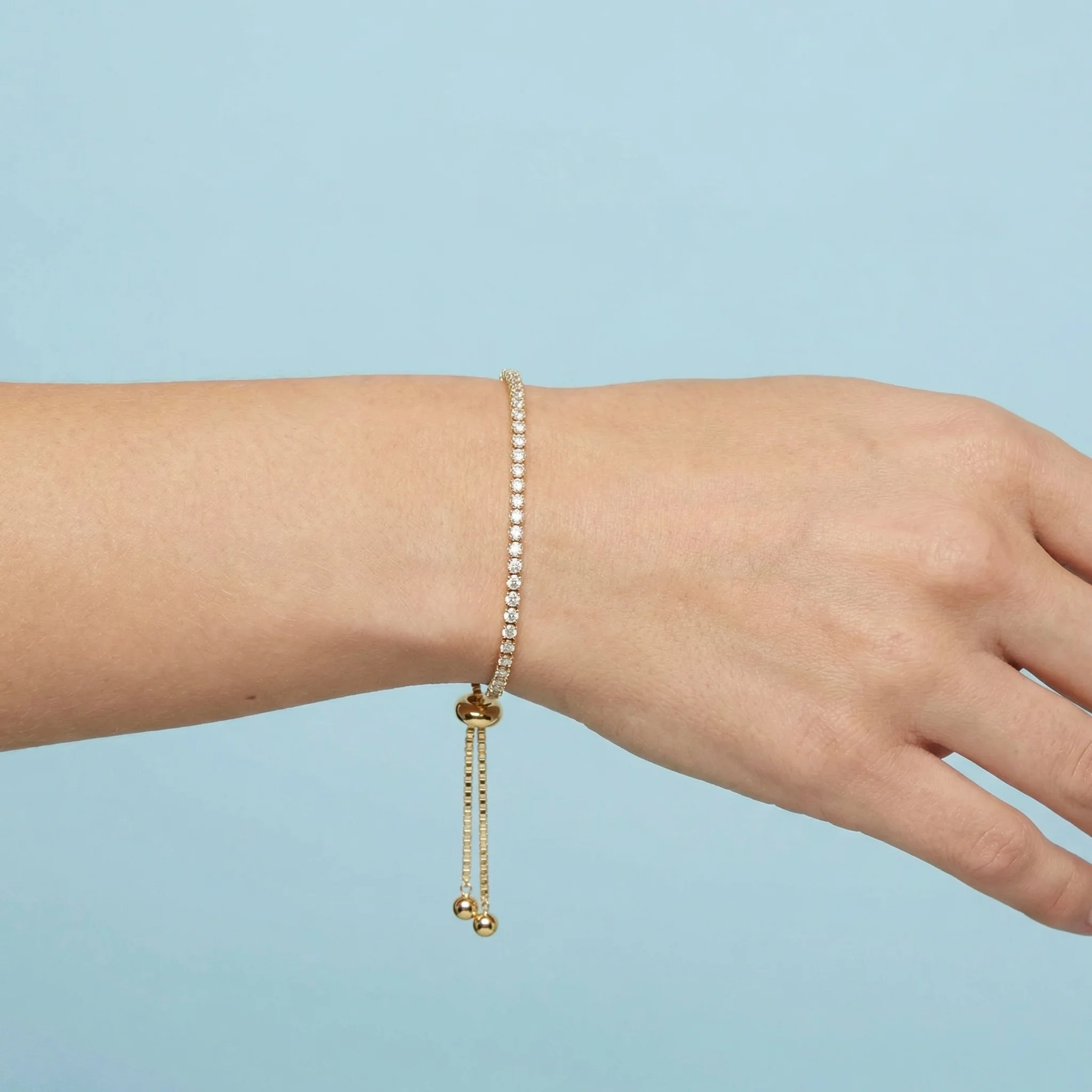 Adjustable Tennis Bracelet - Image 2