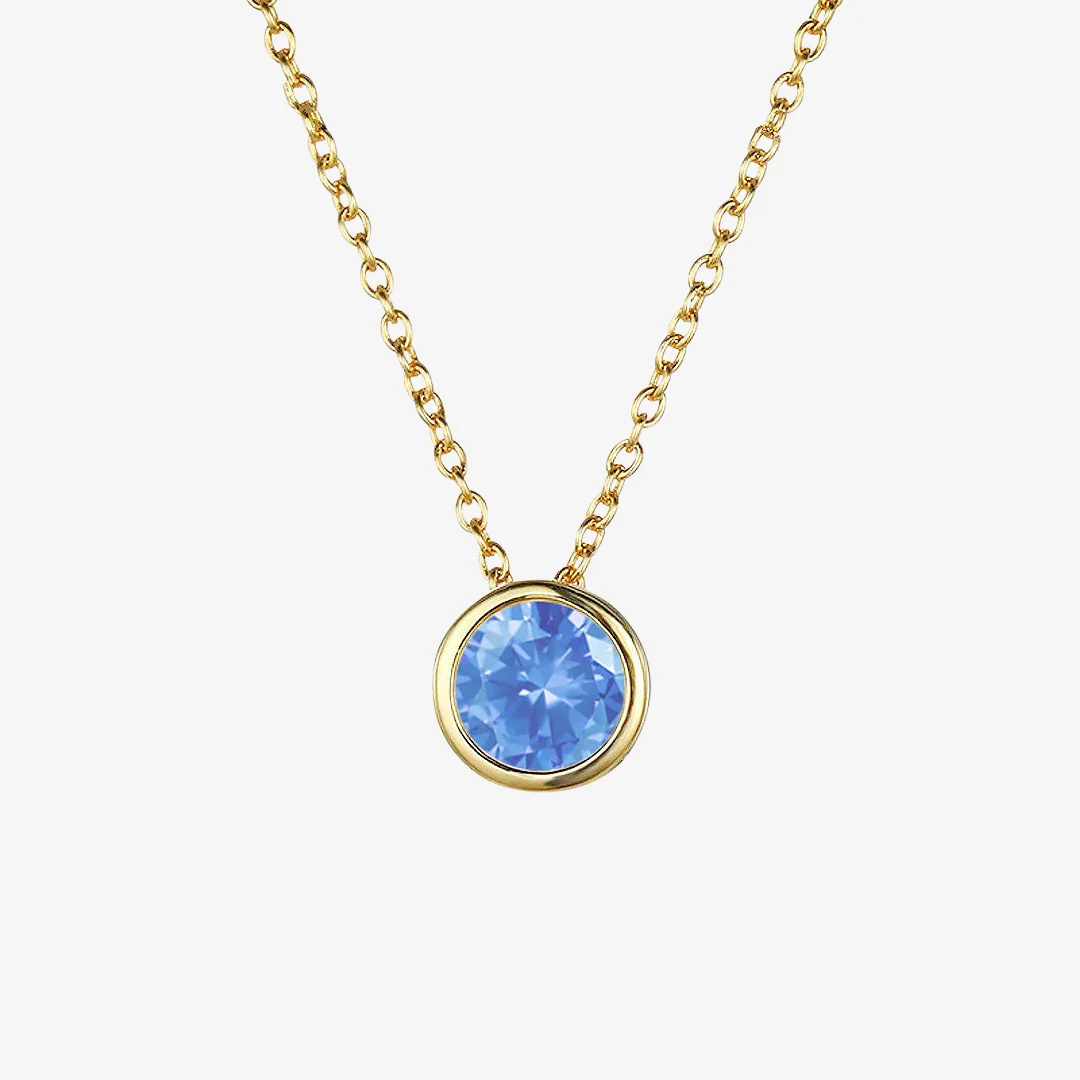 Azura Birthstone Necklace - Image 11