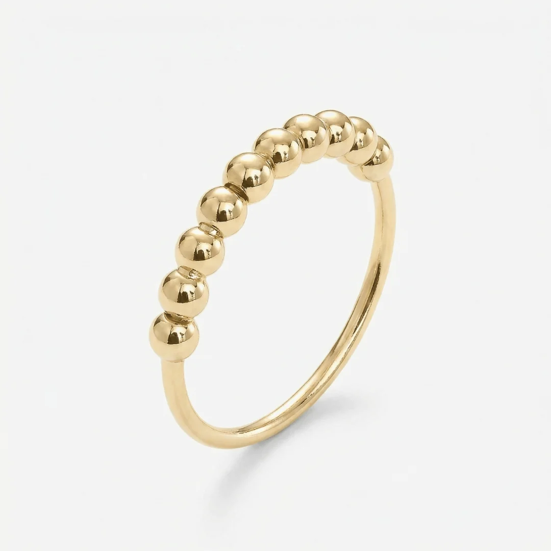 Beaded Anxiety Ring