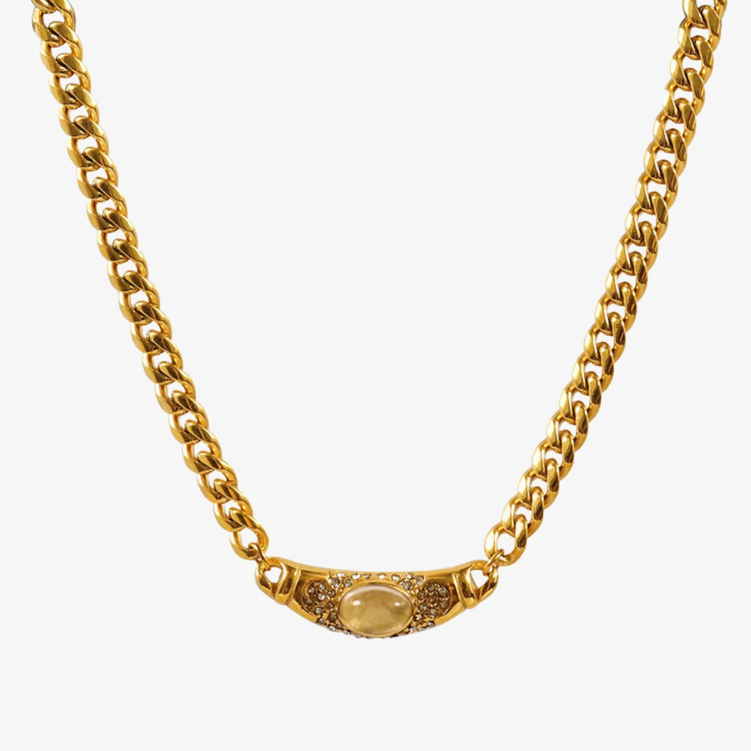 Bella Gemstone Necklace - Image 9