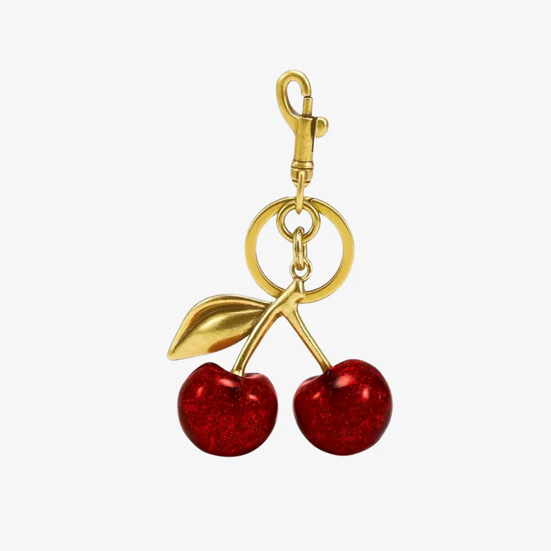 Cherry Bag Charm
