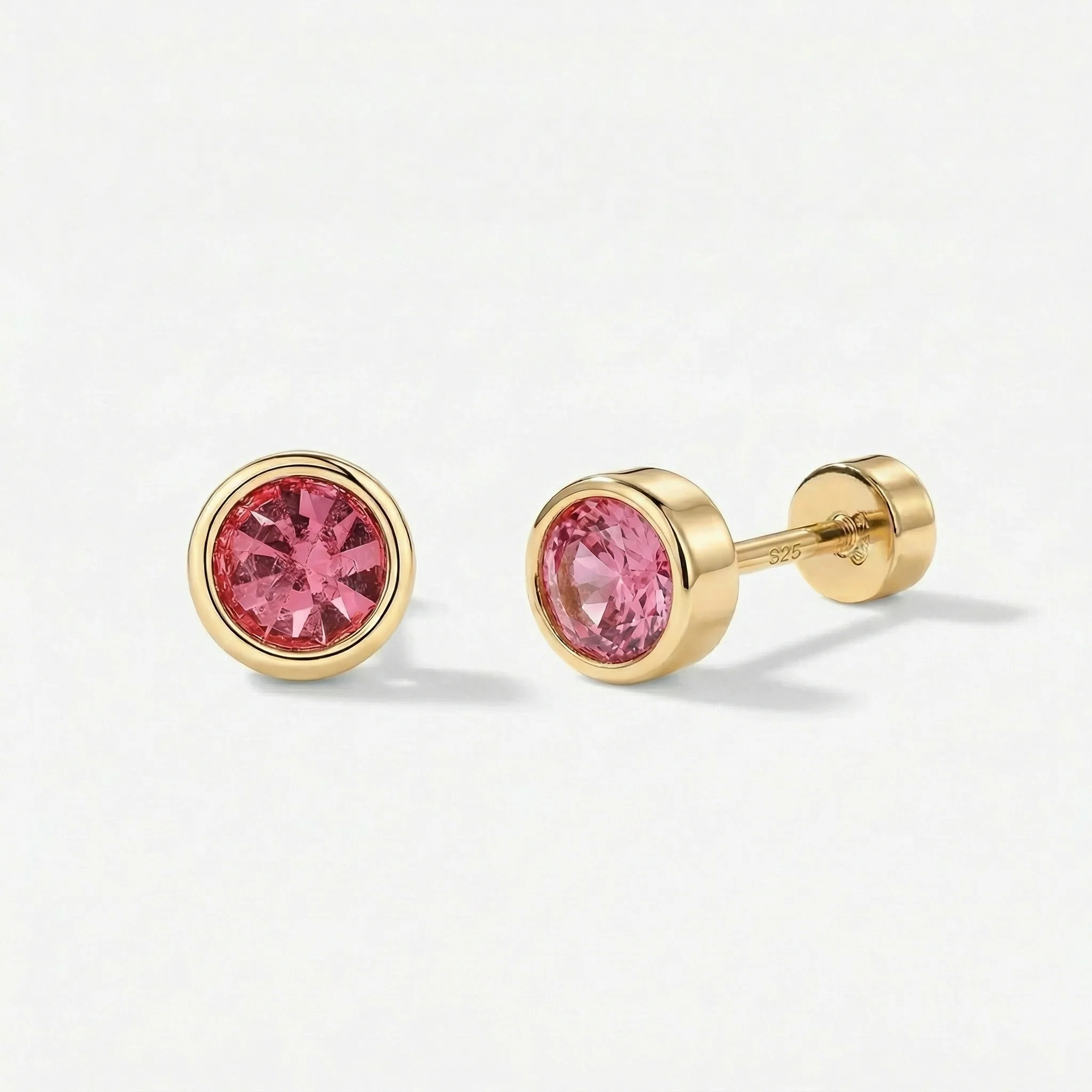 Colorful Crystal Flat Back Studs