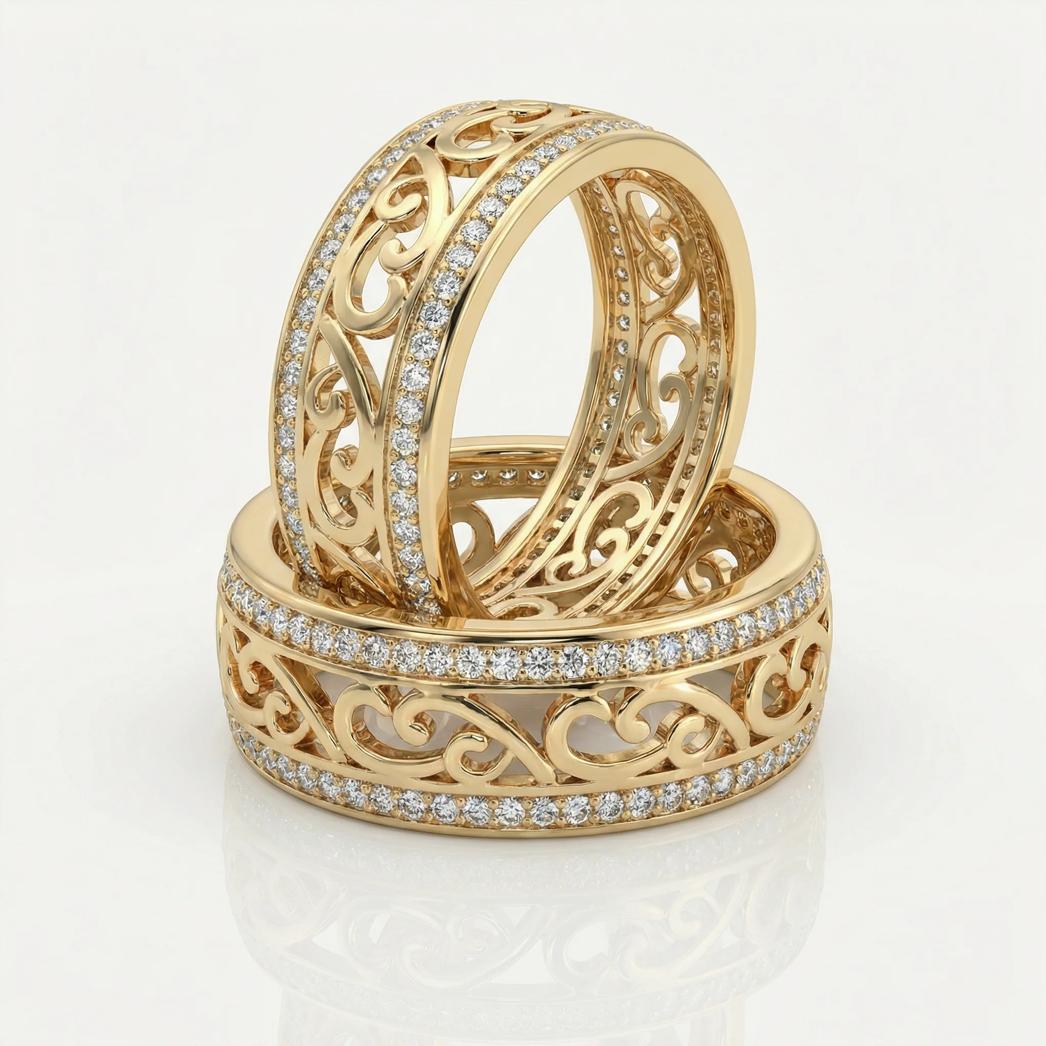 Hallow Princess Band Ring - Image 4