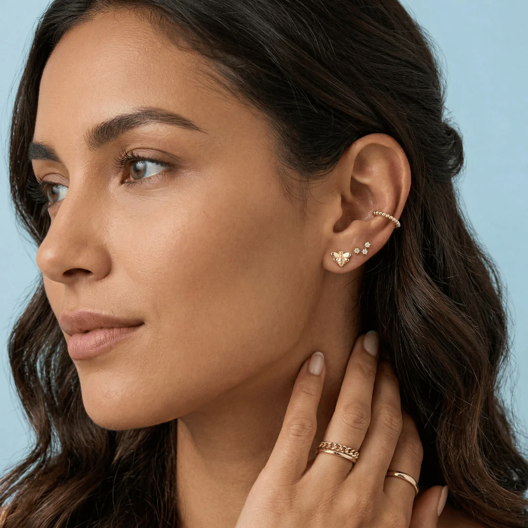 Honey Bee Flat Back Studs - Image 6