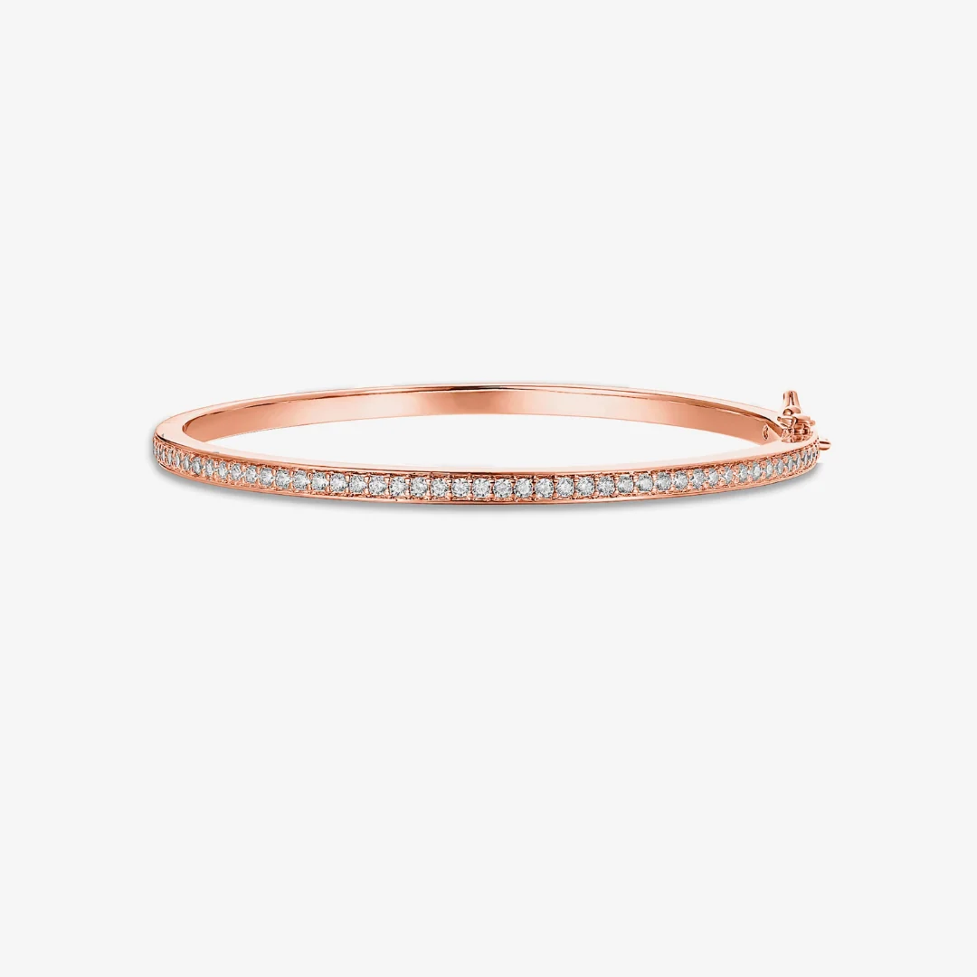Cubic Zirconia Classic Bangle - Image 6