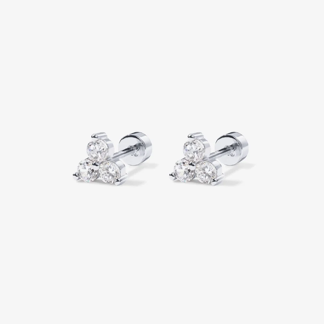 Lotus Flat Back Studs - Image 8