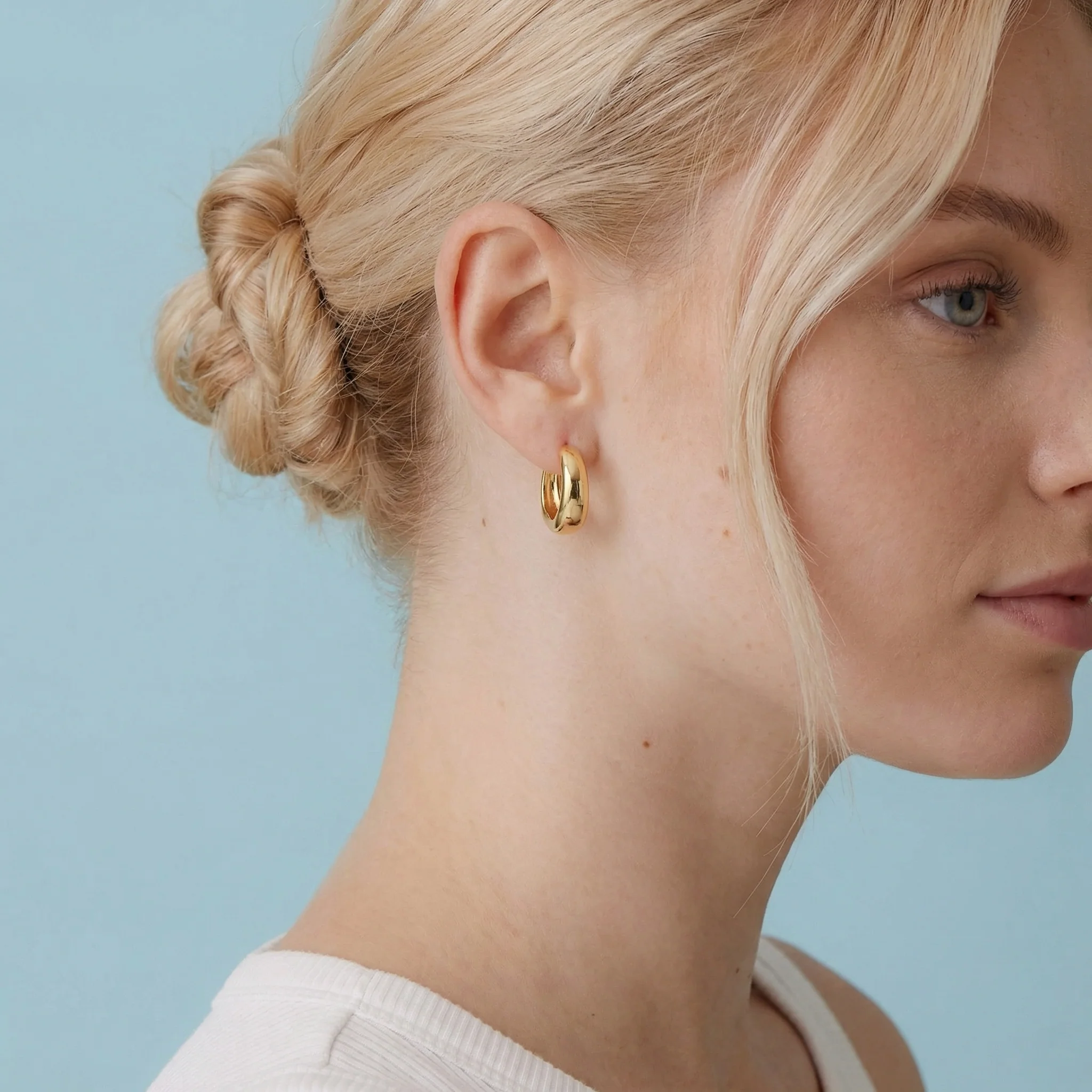 Medium Chunky Hoops - Image 5