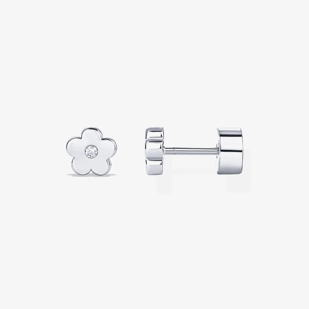 Mini Bloom Flat Back Stud Earrings - Image 10