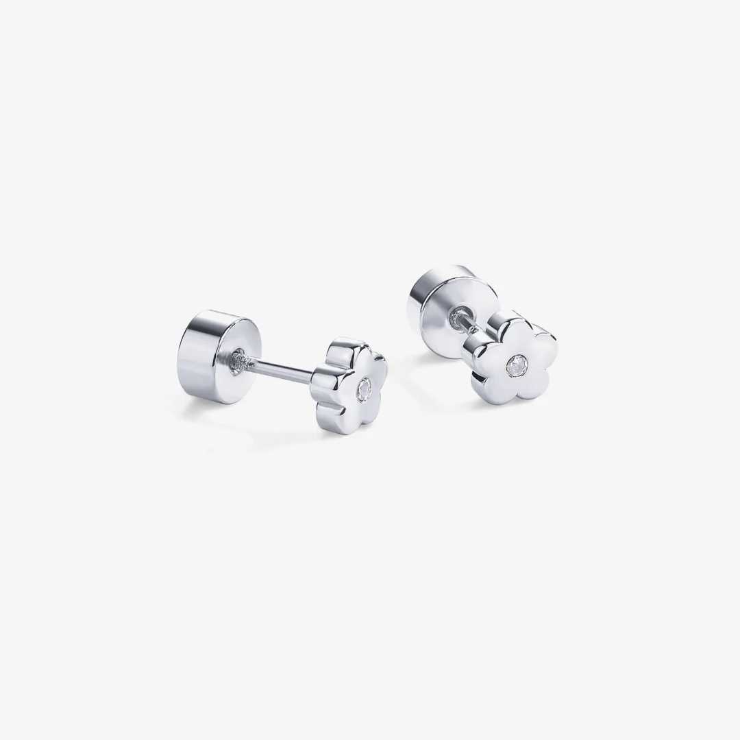 Mini Bloom Flat Back Stud Earrings - Image 11