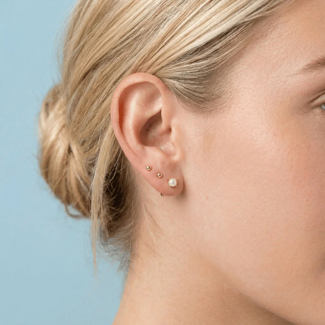Mini Pearl Flat Back Studs - Image 4