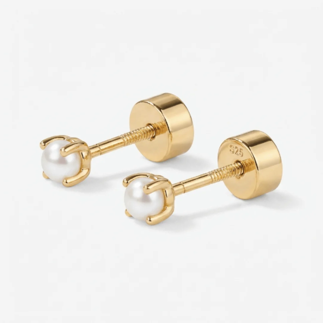 Mini Pearl Flat Back Studs - Image 5