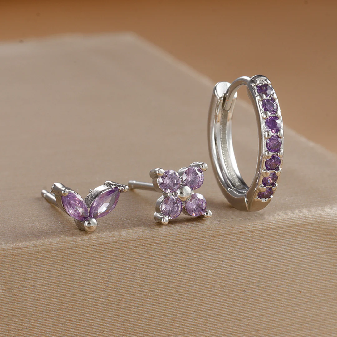 Mystic Tulip Hoop Earring Set - Image 22