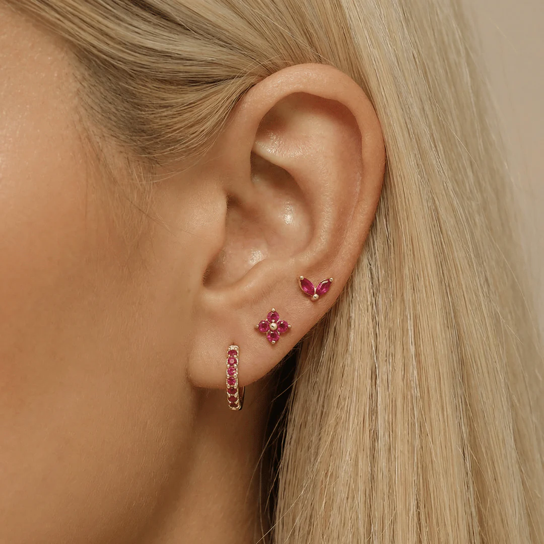Mystic Tulip Hoop Earring Set - Image 25