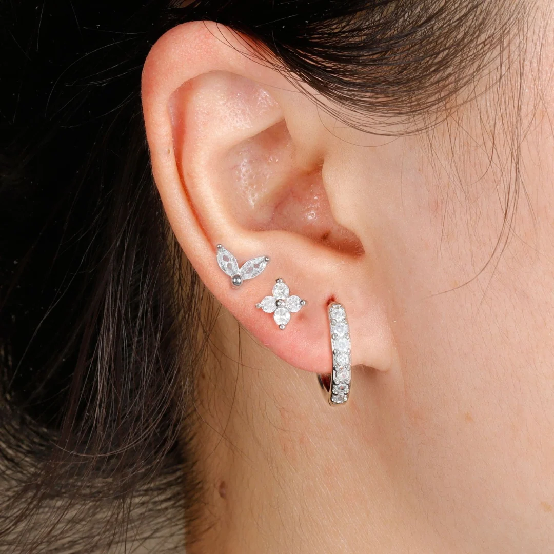 Mystic Tulip Hoop Earring Set - Image 5