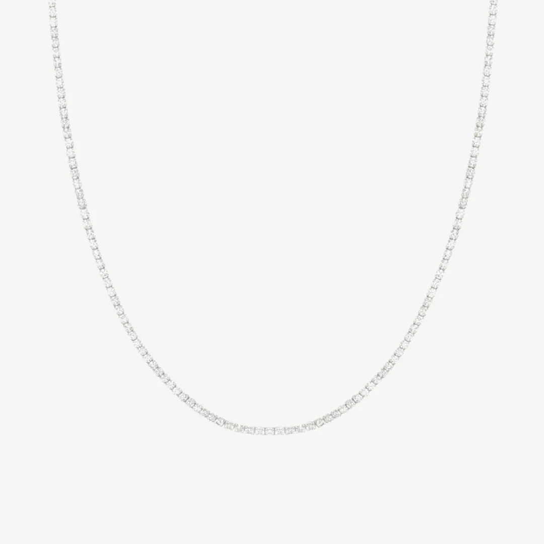 Olivia Adjustable Tennis Necklace - Image 5