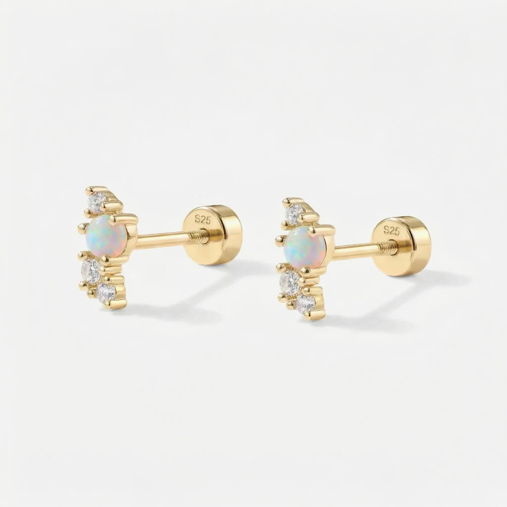 Opal Flat Back Studs - Image 3