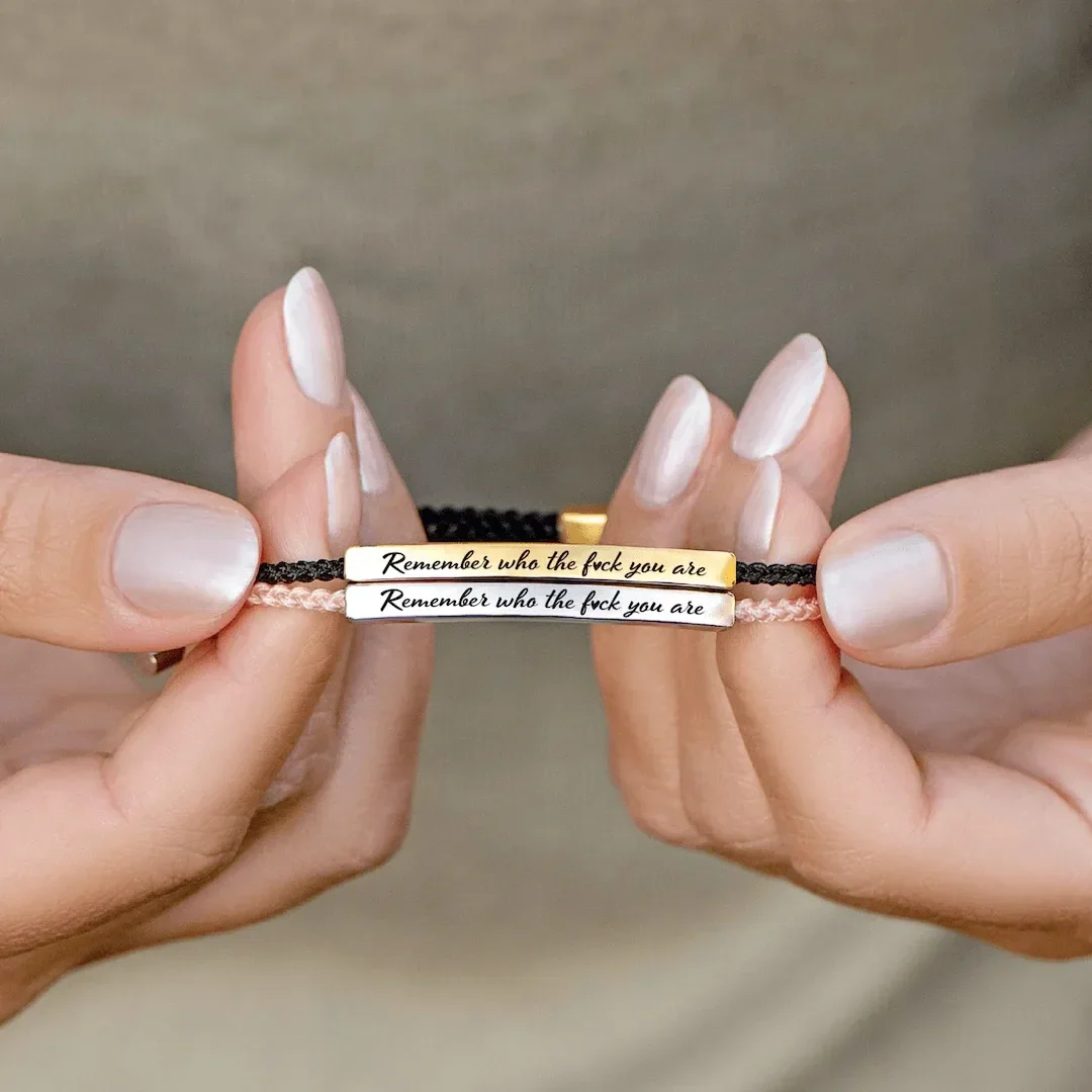 Remember Who the F*ck You Are Bracelet - Image 5