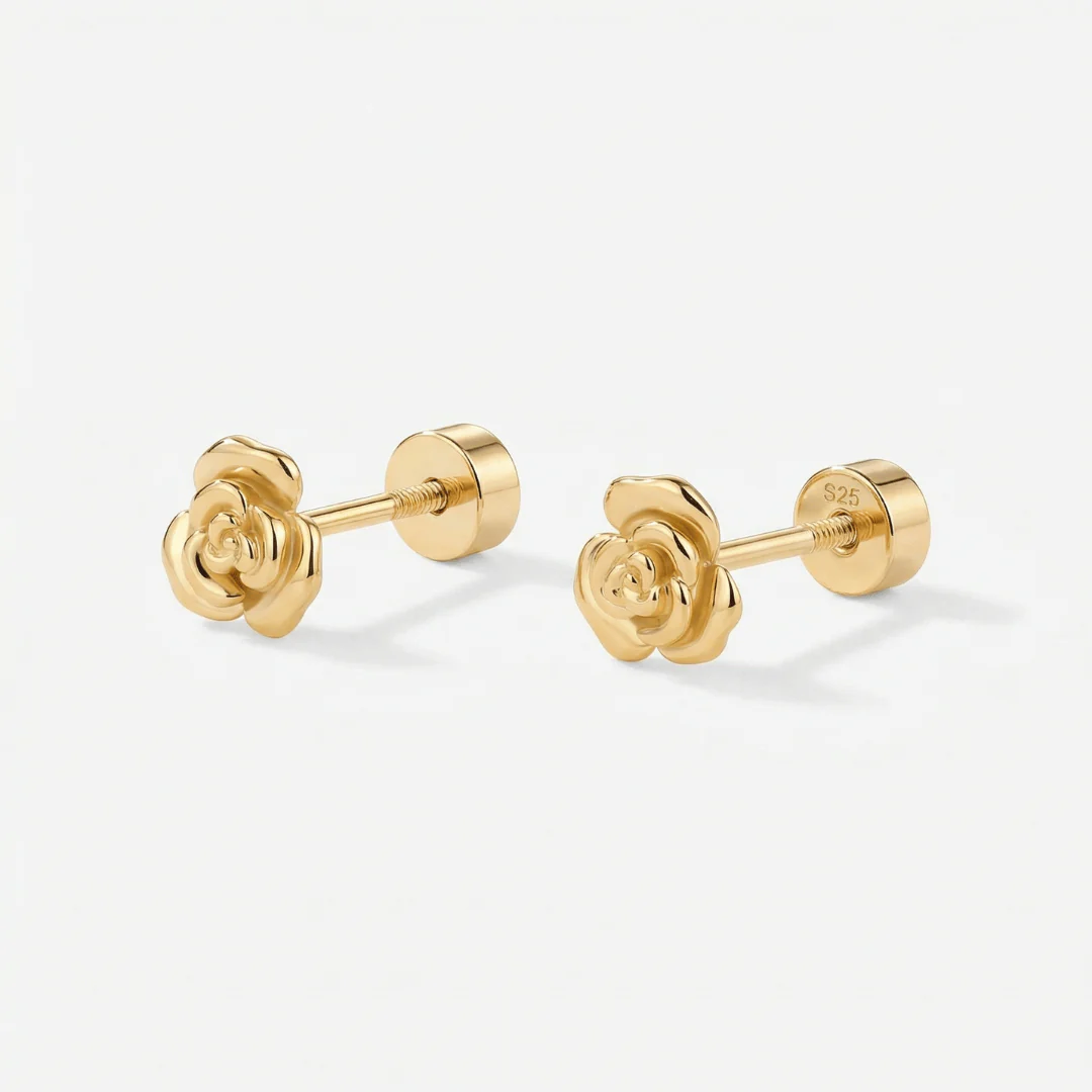Rosegarden Flat Back Studs - Image 3