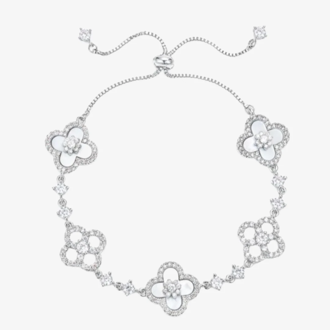 Sakura Clover Bracelet - Image 7