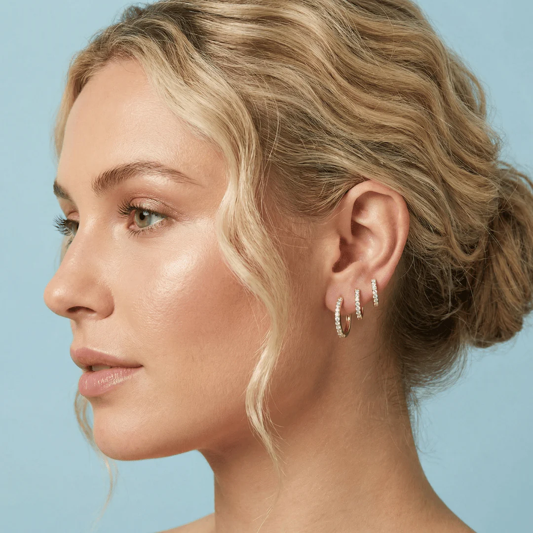 Small Hoop Earrings Bundle - Image 4