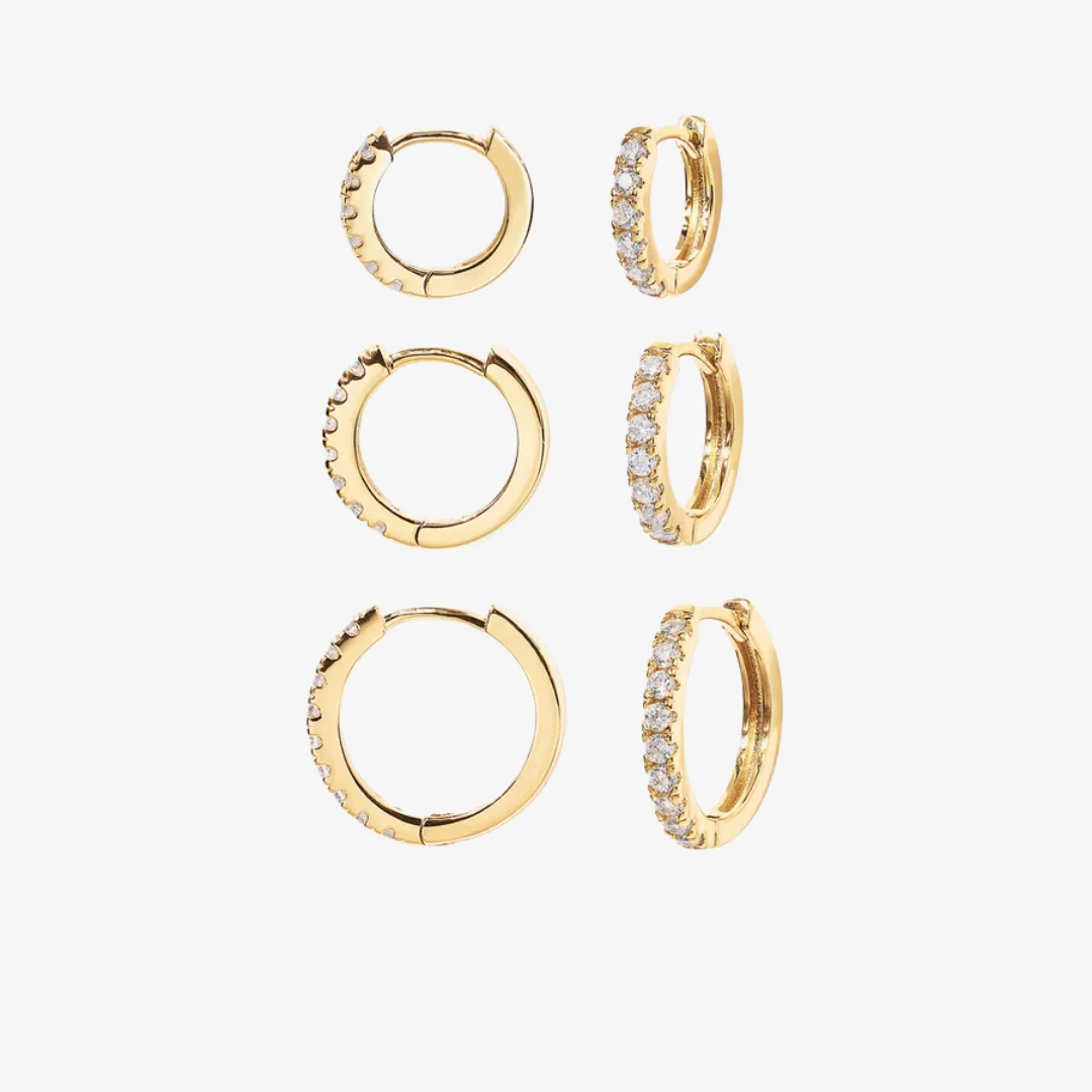 Small Hoop Earrings Bundle - Image 5