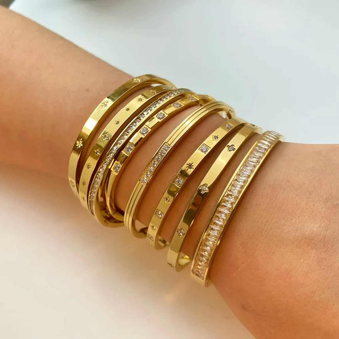 Starlight Bangle Bracelet Set - Image 5
