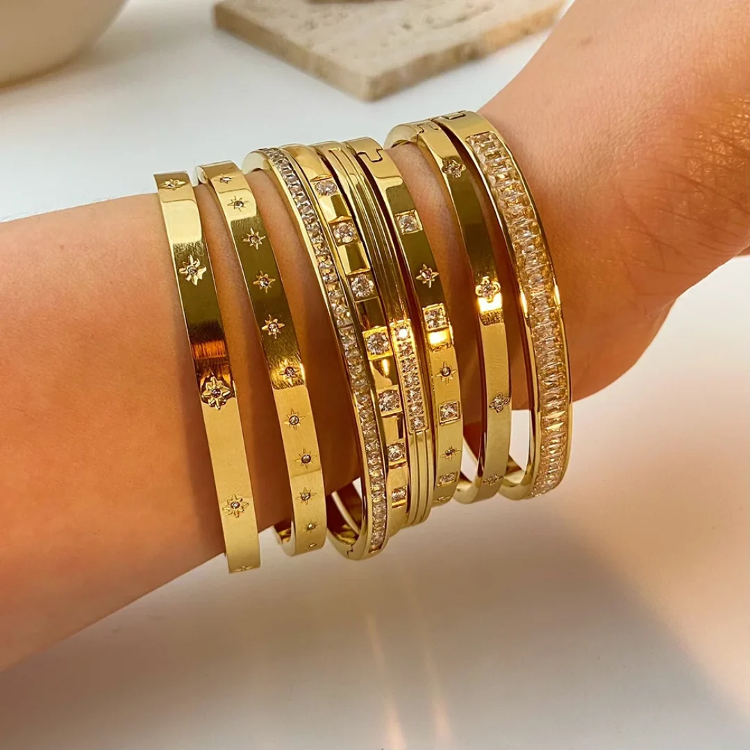 Starlight Bangle Bracelet Set - Image 7