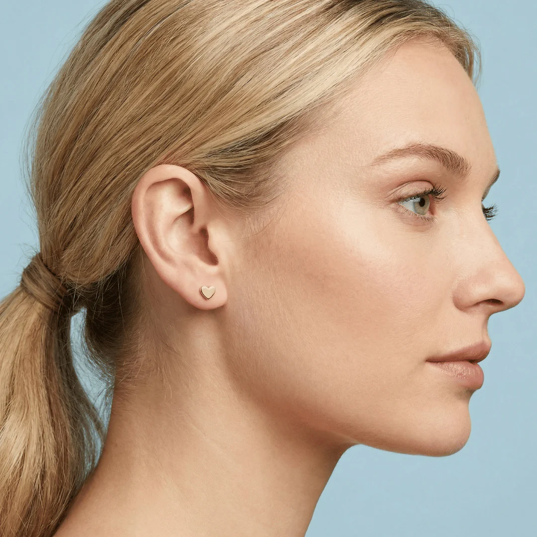 Tiny Heart Flat Back Studs - Image 4