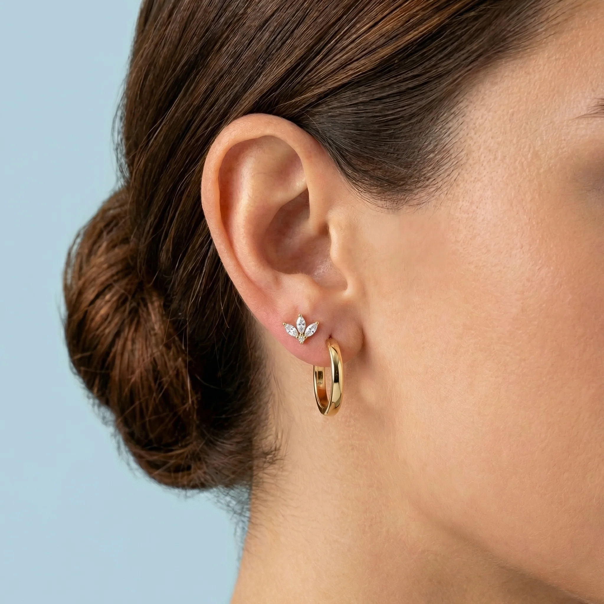Tiny Petals Flat Back Studs - Image 2