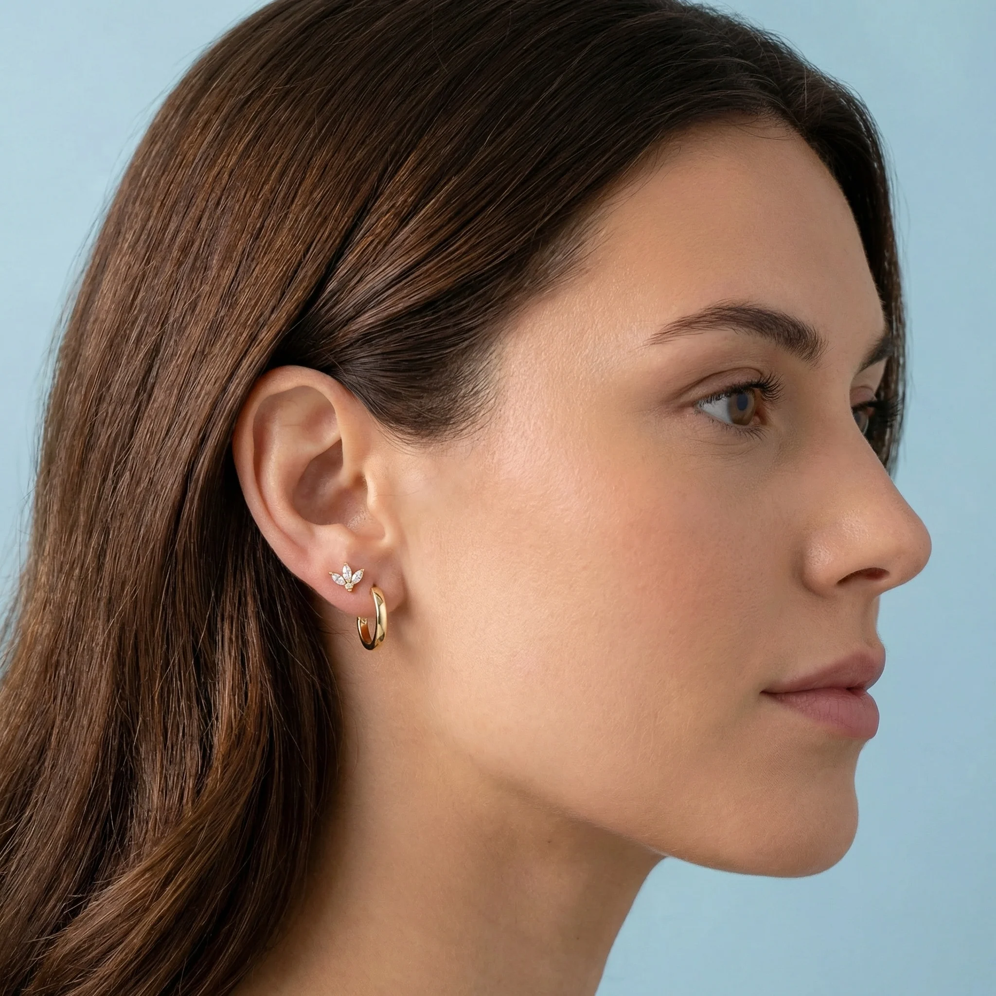 Tiny Petals Flat Back Studs - Image 4