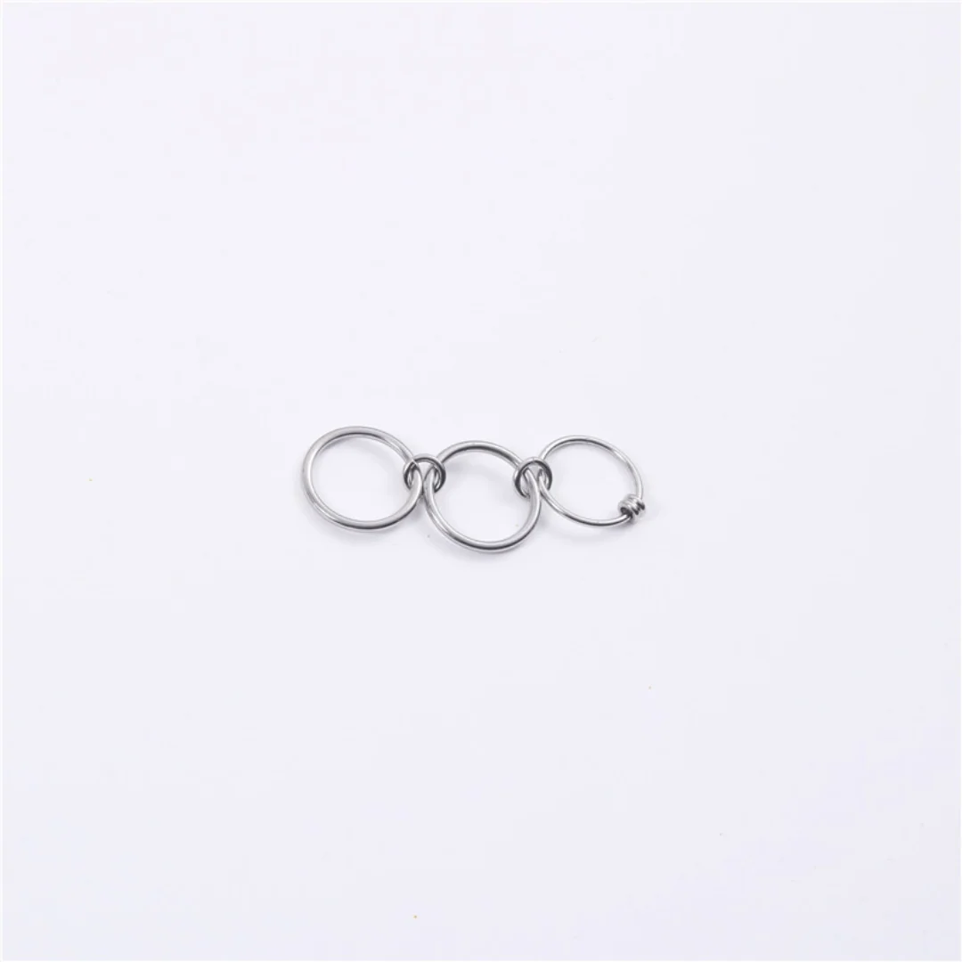 Triple Linked Chain Ring - Image 9