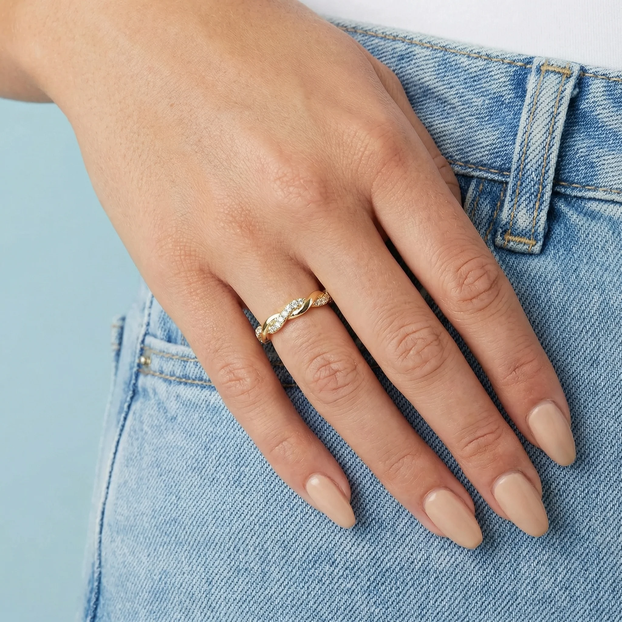 Twisted Eternity Band - Image 2